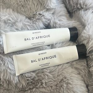 Byredo Bal D'Afrique Hair shampoo conditioner 40 ml each travel size new